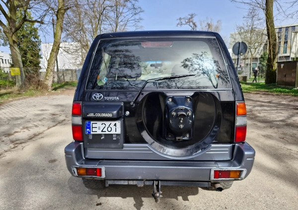 Toyota Land Cruiser cena 17900 przebieg: 320000, rok produkcji 1997 z Łódź małe 106